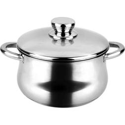 Fagor Casserole Stainless steel 18/10 Ã with lid 24 cm